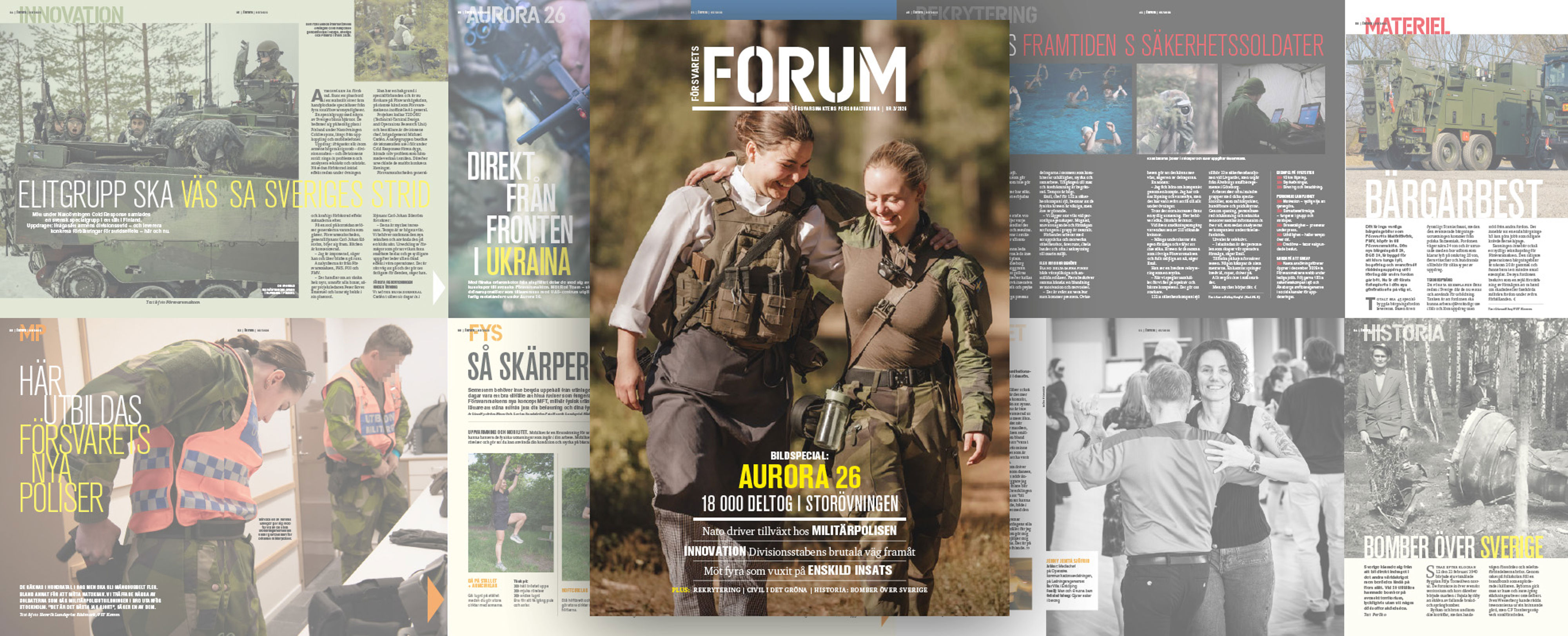 Puff för Försvarets Forum nr 3 2026