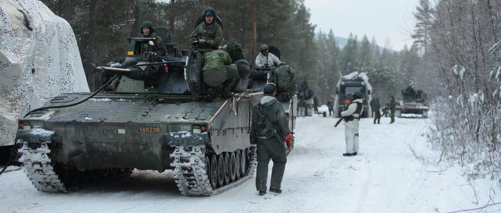 Övning Höstlöv 2014 avslutas, Trosskompaniet genomför Tolo och de ingående enheterna sätter igång med vård efter övning.