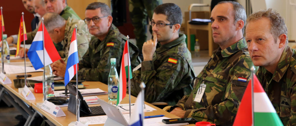 EARFC 2017. European Army Reserve Forces conference 2017 på Militärhögskolan i Halmstad.