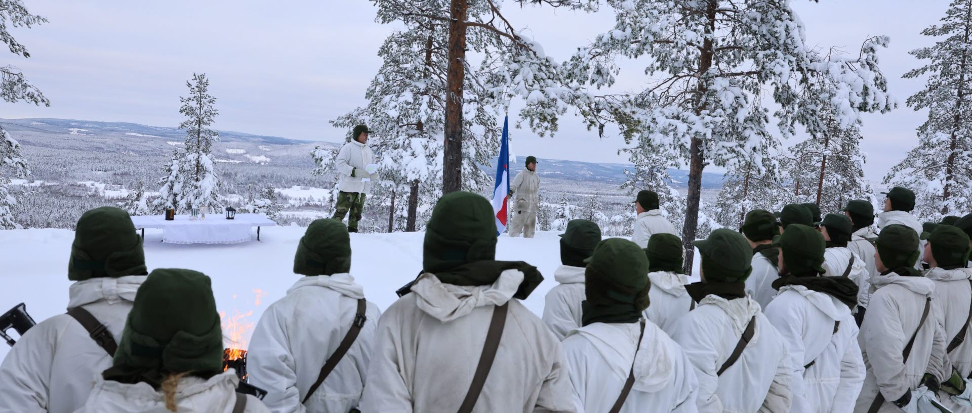 Soldater på Vallidberget, Sollefteå