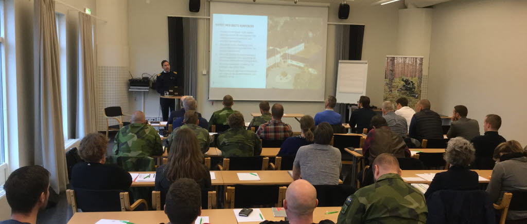 Totalförsvarets samordningskonferens i Tylebäck, Halmstad 
Januari 2018