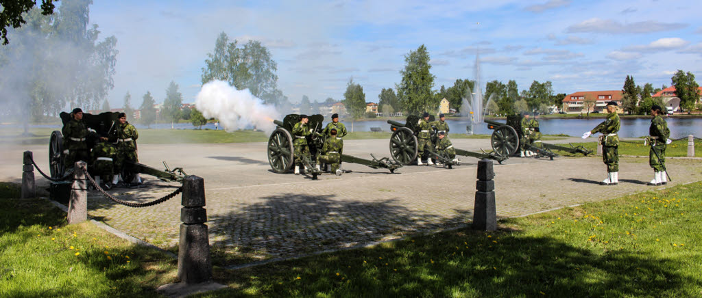 Salut på Kvarnängen i Boden. 