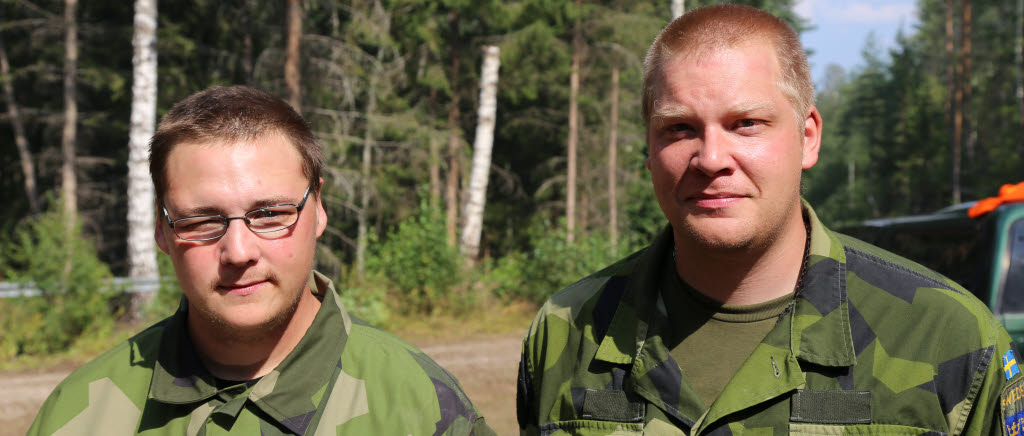 Militärregion Mitt samordnar det militära stödet till räddningsinsatsen i Västmanland under skogsbranden. Hemvärnssoldater.