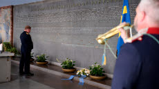 240701 Flygvapnets minneceremoni genomförs årligen sedan 2021 i Flygvapnets minneshall i ämbetsbyggnaden Tre Vapen i Stockholm.