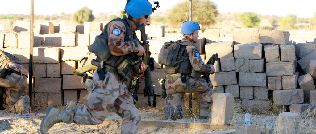 Övning – Försvar av camp. Mali 00.