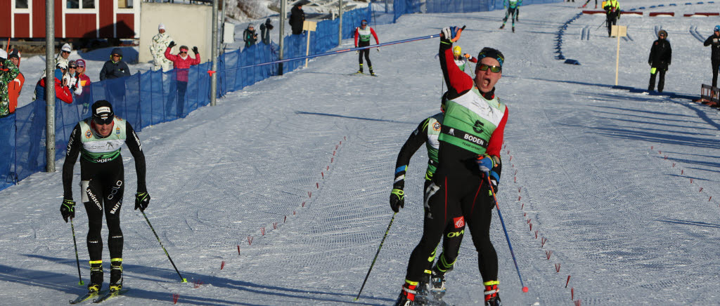 Cross country team sprint for both men and women in the World Military Skiing Championship in Boden 2015.