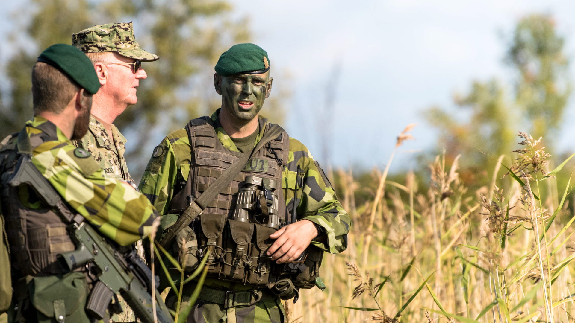 Swedish marines and U.S marines solve a joint operation - Swedish Armed ...