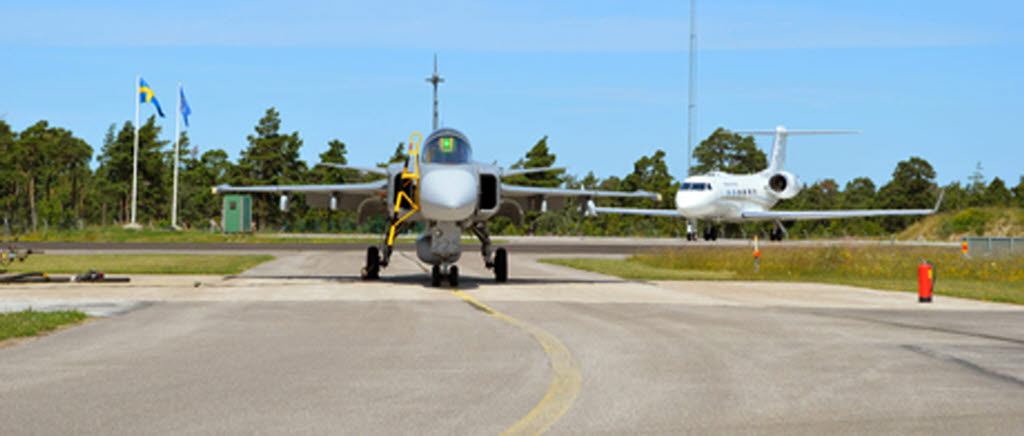 F 17 Gotland och Almedalsveckan, i navet av Östersjön