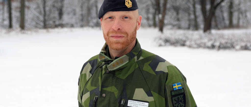 Från snö till sand. Överstelöjtnant Magnus Frykvall ser, med tillförsikt, fram emot insatsen i Mali och känner trygghet i att åka med sitt förband. Med start i höst, och ett år framåt, kommer Skaraborgs regemente att ansvara för den svenska delen av Minusma.