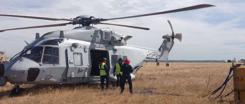 Nya helikoptrar i luften