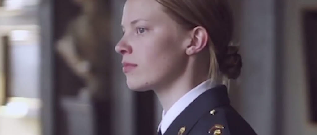 Visningsbild för Försvarsmaktens nomineringsfilm 2018. Chefgalan