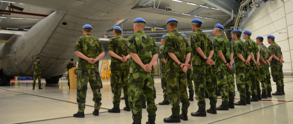 Medaljutdelning för FC 01 som tjänstgjorde på Cypern som stöd för OPCW.