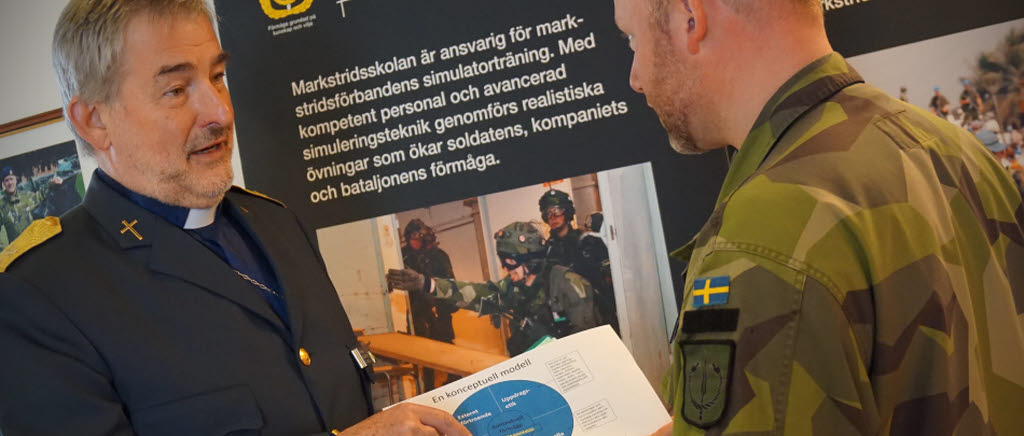 Föreläsning vid MSS OF2-utbildning 2016. Fältprost Sten Elmberg.