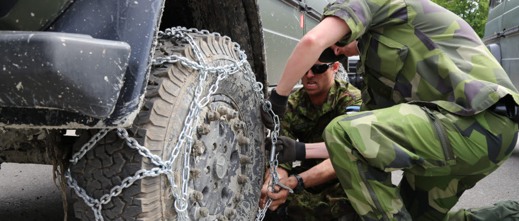 MNMP, Multi National Military Police ("MP-plutonen") förbereder sig för NBG15.