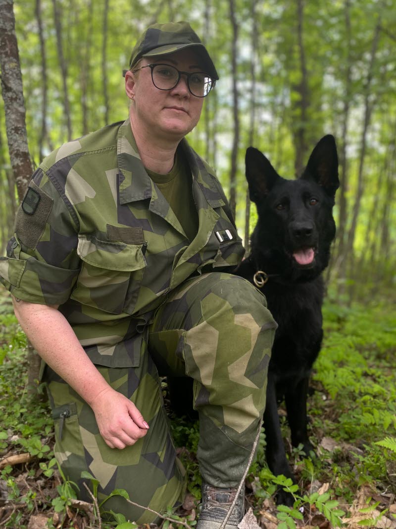  Utbildning av patrullhund för Hemvärnet med 
 Svenska Brukshundklubben, SBK