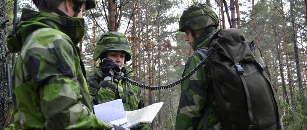 Radio- och sambandstjänst. TK-bat, telekrigbataljonen, Mälardalen, Enköping