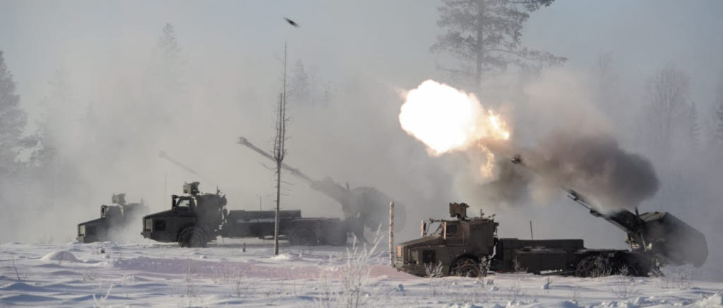 Markstridsdagarna genomförs i BODEN och i det ingår en skarp målbildsförevisning där artilleriet med Archer-pjäsen levererar effekt. 
