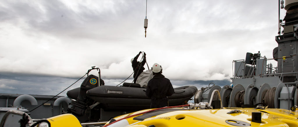 Northern Coasts HMS Vinga övar SAR, Search And Rescue