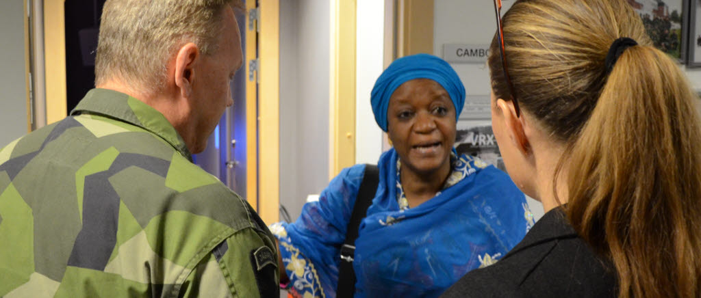 UN SRSG on Sexual Violence in Conflict visited SWEDINT and NCGM,
Zainab Bangura