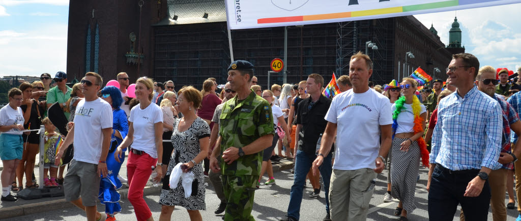 Stockholm Pride 2016. Tåget.