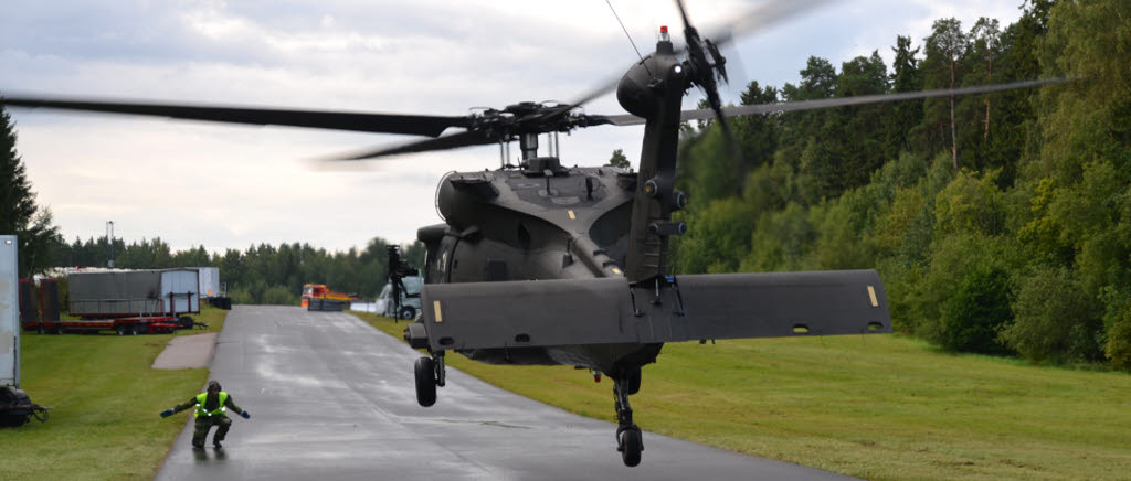 Armèövning15, Flygvapenövning15, Helikopter, Flygvapnet