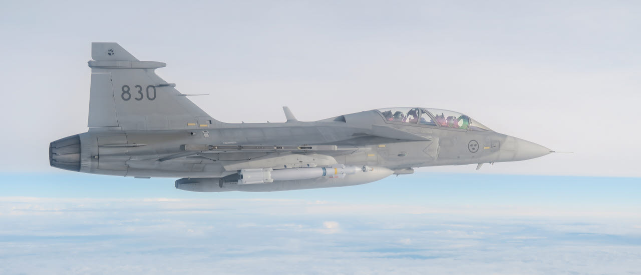 Jas 39 Gripen i luften