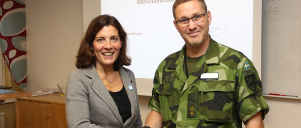 Försvarsminister Karin Enström