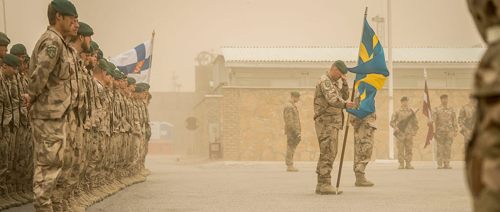 Den 1 december 2013 tog förbandet FS 26 över efter FS 26 på Camp Northern Lights i Afghanistan. FS 26 är Sveriges sista operationella bidrag till den internationella sÃ¤kerhetsstyrkan ISAF som lyder under NATO. Överste Micael Berner tog över som pågende chef efter överste Peder Ohlsson.