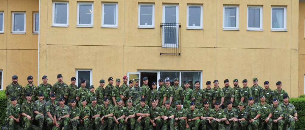 53 nya kaptener till armén, torsdagen den 21 juni var det examen för eleverna som genomfört Taktisk kurs armén vid Markstridsskolan.