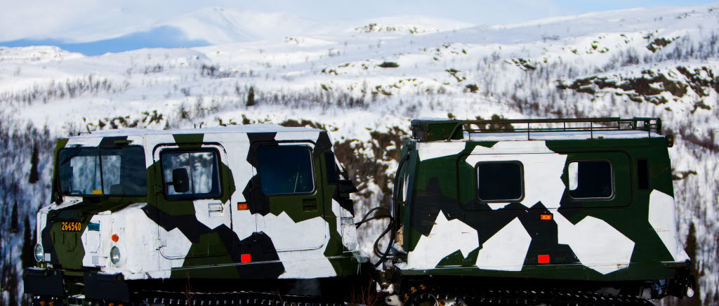 20100312 Sgt Anna Norén Combat Camera.Bandvagn 206 i Lapplandsfjällen strax nordväst om Kvikkjokk.