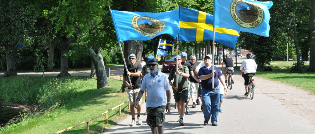 Marsch uppmärksammar veteraner