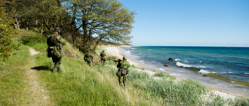 Core Battalion ur NBG genomförde v522 en övning på Bornholm.