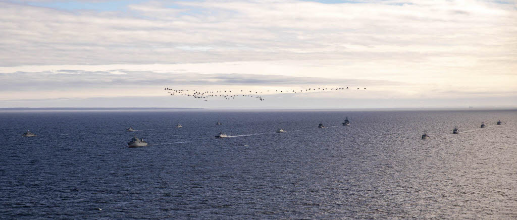 Marinen deltar i stor minröjningsoperation i Estland