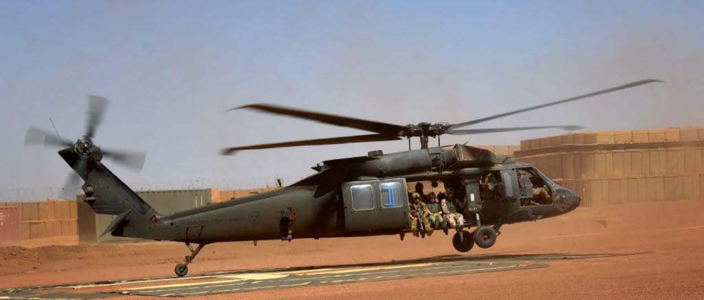Sverige kommer att köpa ytterligare tolv Helikopter 16 för leverans till Försvarsmakten under de kommande åren.
2021-2022 deltog den svenska Försvarsmakten med en helikopterburen snabbinsatsstyrka i den internationella insatsen Task Force Takuba i Mali. 