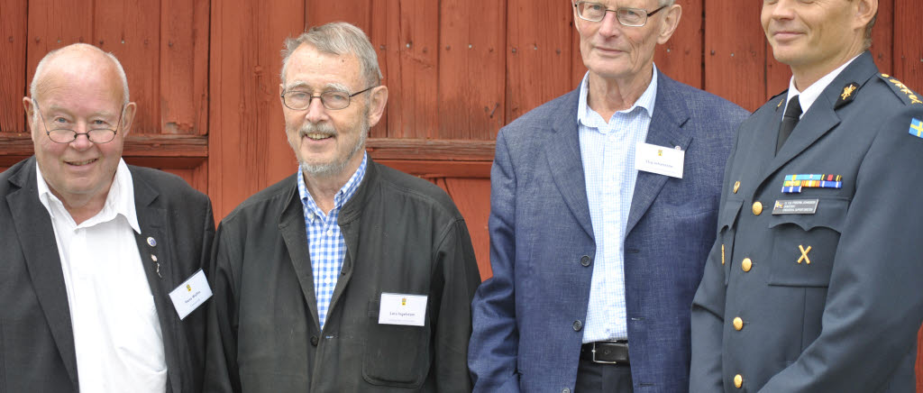 Fredsteknik-seminarie i Eksjö, 1-2 september 2015. Hans Wallin, Lars Ingelstam, Stig Johansson och Fredrik Johnsson.
Medarrangör: Swedec.