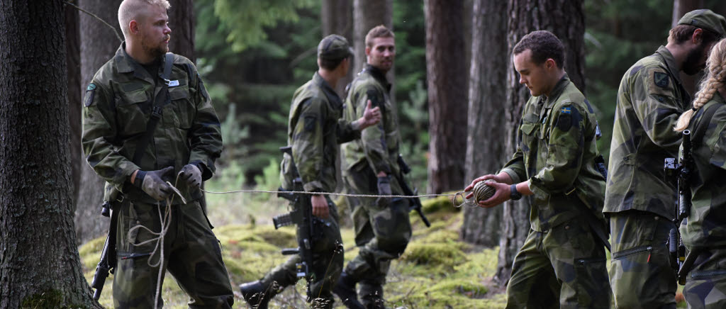 Livgardets och K3:s 7:e bataljon under Arméövning 15.