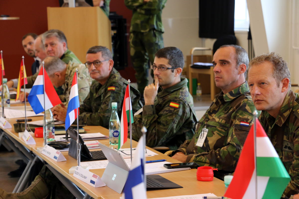 European countries learn from each other - Swedish Armed Forces