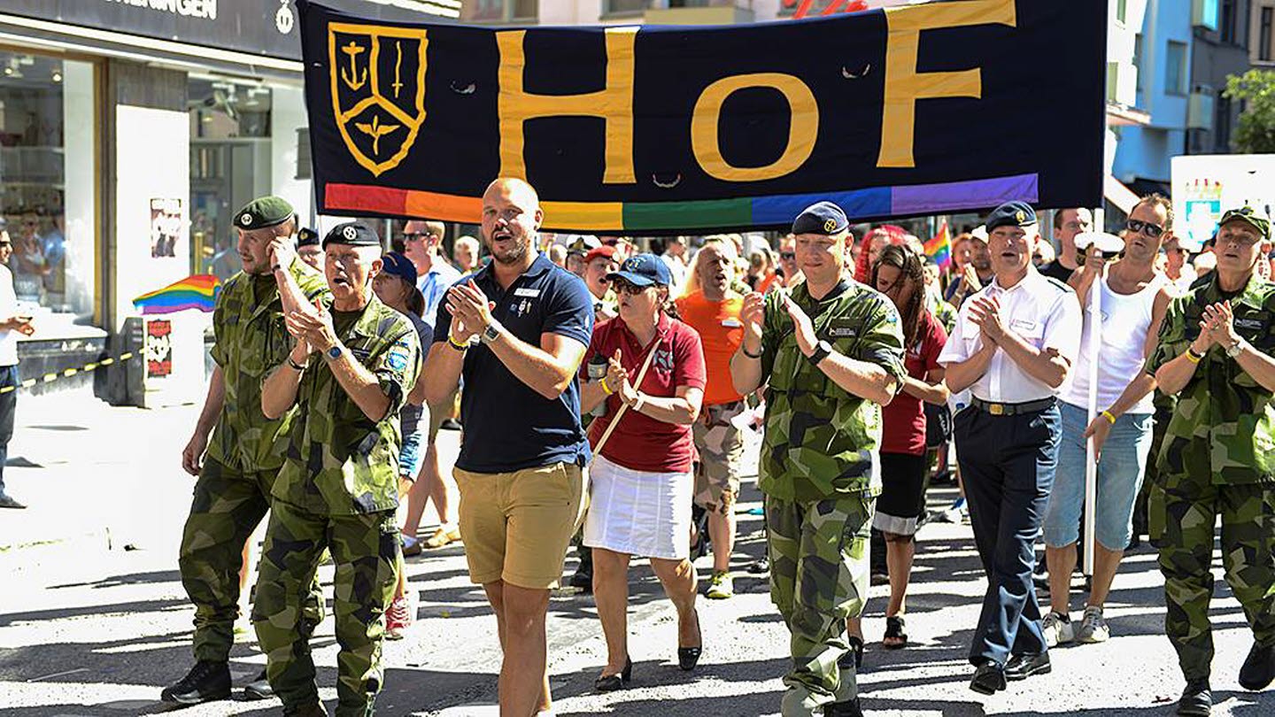 Försvarsmakten På Pride Försvarsmakten