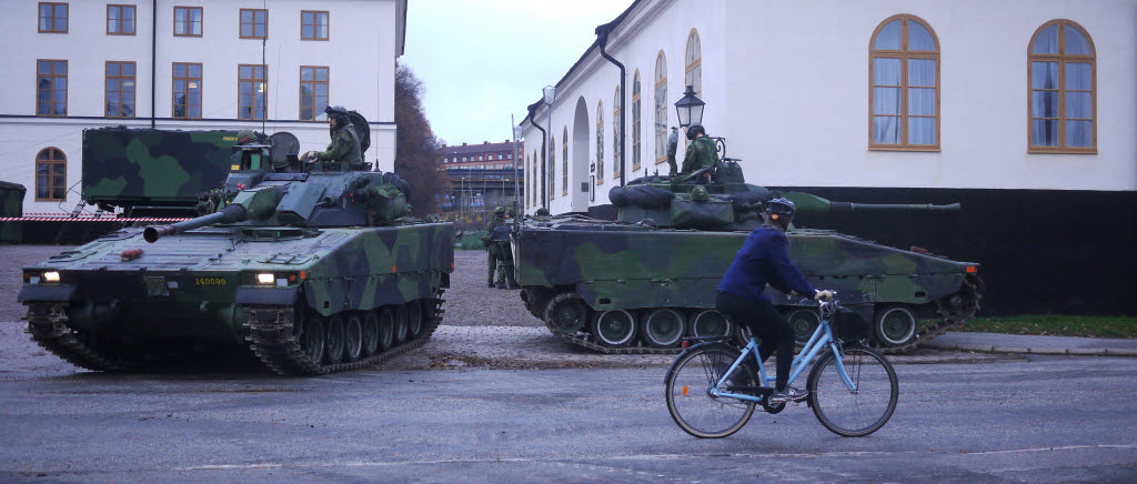 Gruppering på Karlberg. 