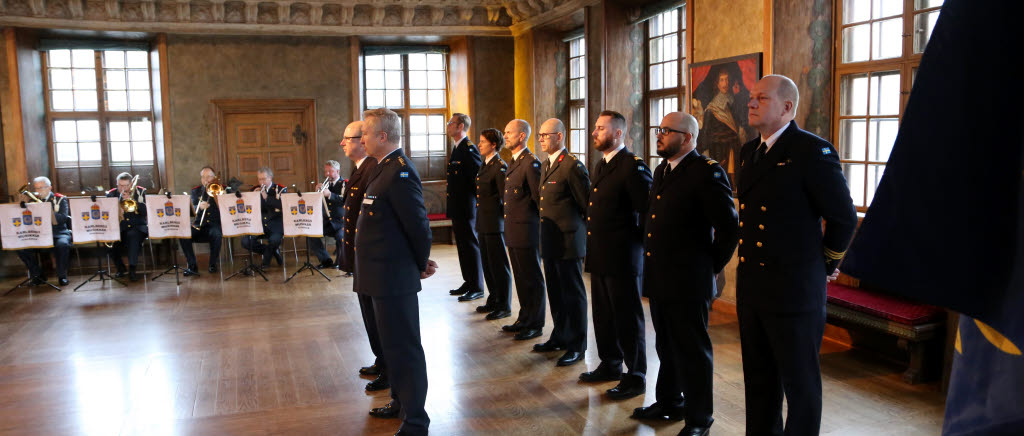 Fortifikationsprogrammets avslutning i december 2020 på Militärhögskolan Karlberg.