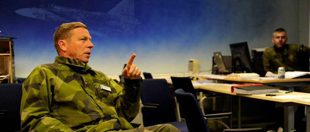 Göran Mårtensson. Flygvapenövning 2015, FVÖ 15, Flyg,