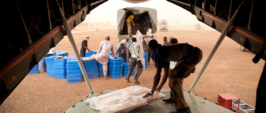 Förberedelserna är igång inför flyginsatsen i Mali