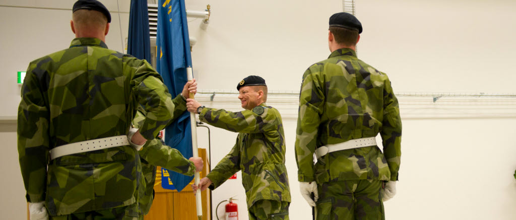 20160115 Enköping LedR
Mattias Hansson, chef för säkerhetskontoret på Must, Militära underrättelse- och säkerhetstjänsten, blir ny chef på Ledningsregementet