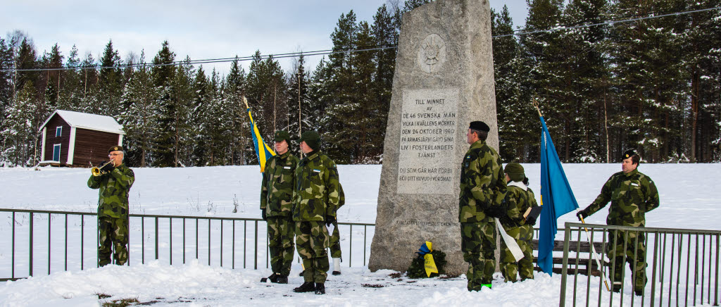 80 år efter Armasjärviolyckan hedrades offren.