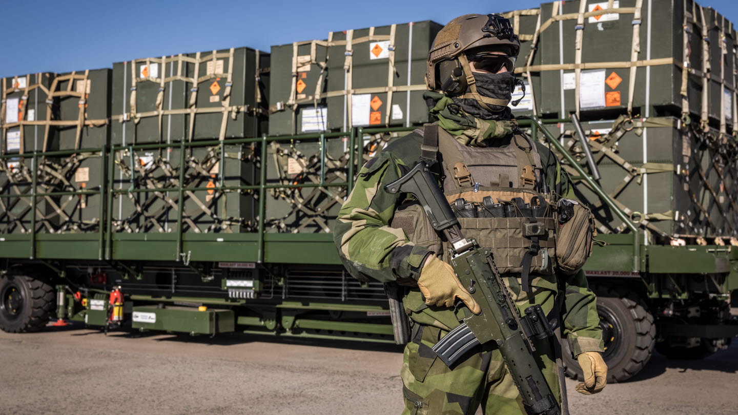 A year of war in Europe - Swedish Armed Forces