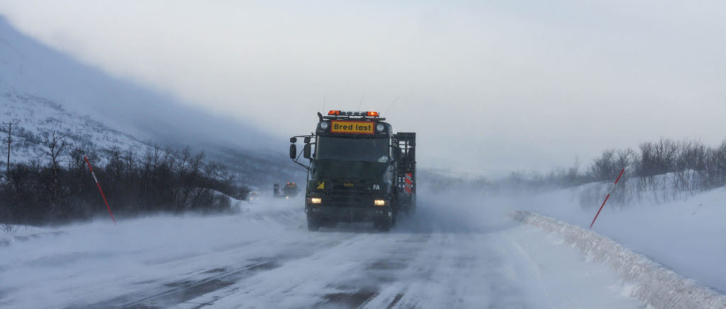 Cold Response 2014 är igång, transporterna av svensk personal och fordon intensifierades under helgen och fortsätter under måndagen. Övning Cold Response 2014.