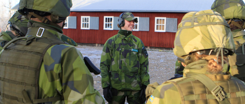 GMU vid Lapplandsjägargruppen oktober 2015. Kalixfors skjutfält utanför Kiruna.