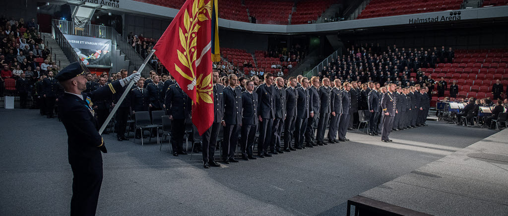 Specialistofficersexamen i Halmstad den 13 december 2019.