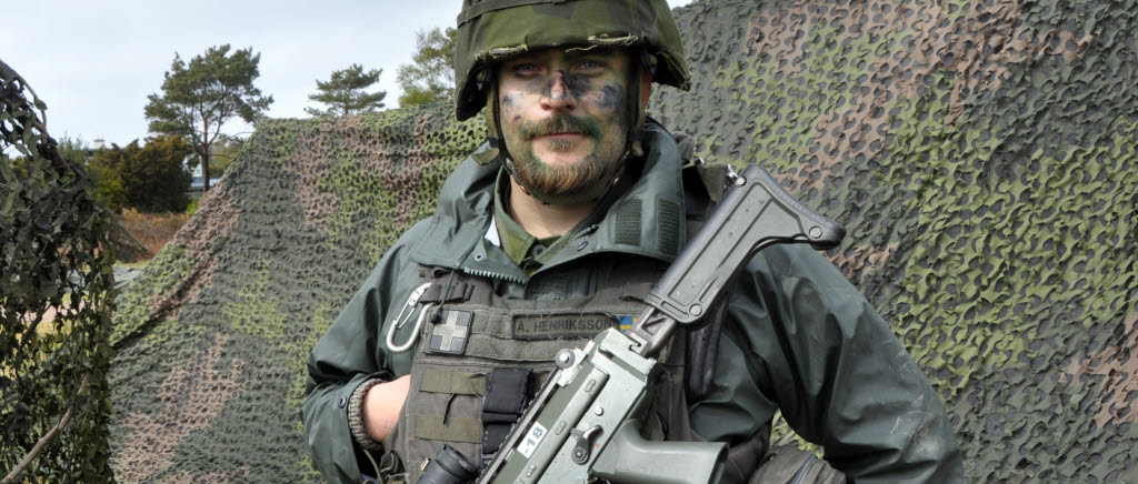 Luftvärnsregementets slutövning för rekryterna 2018-2019

Andreas Henriksson, kadett i befattning.