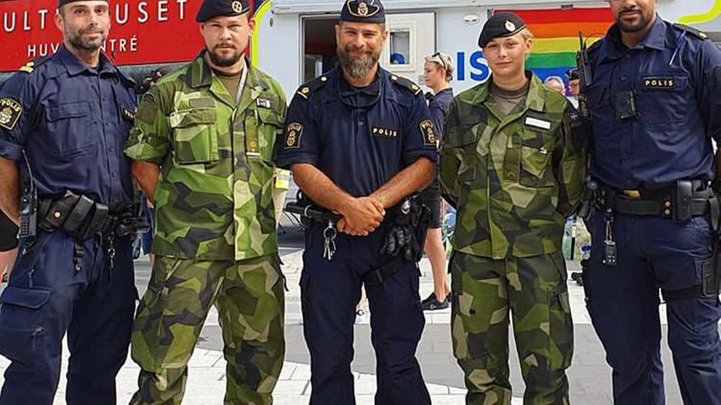 Rivstart För Försvarsmaktens Deltagande I Stockholm Pride Försvarsmakten